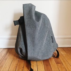 Cote & Ciel Isar M Ecoyarn Backpack Black Melange